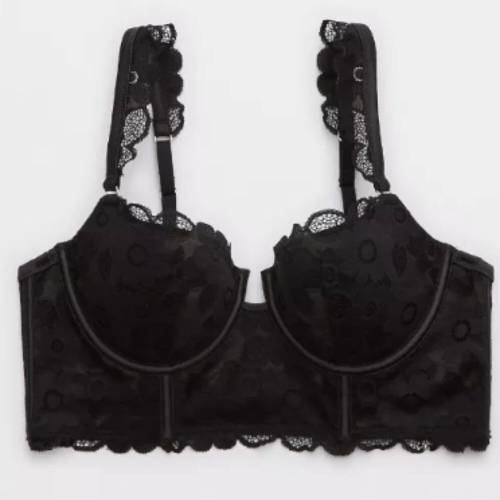 Balconette Real Lace Bra